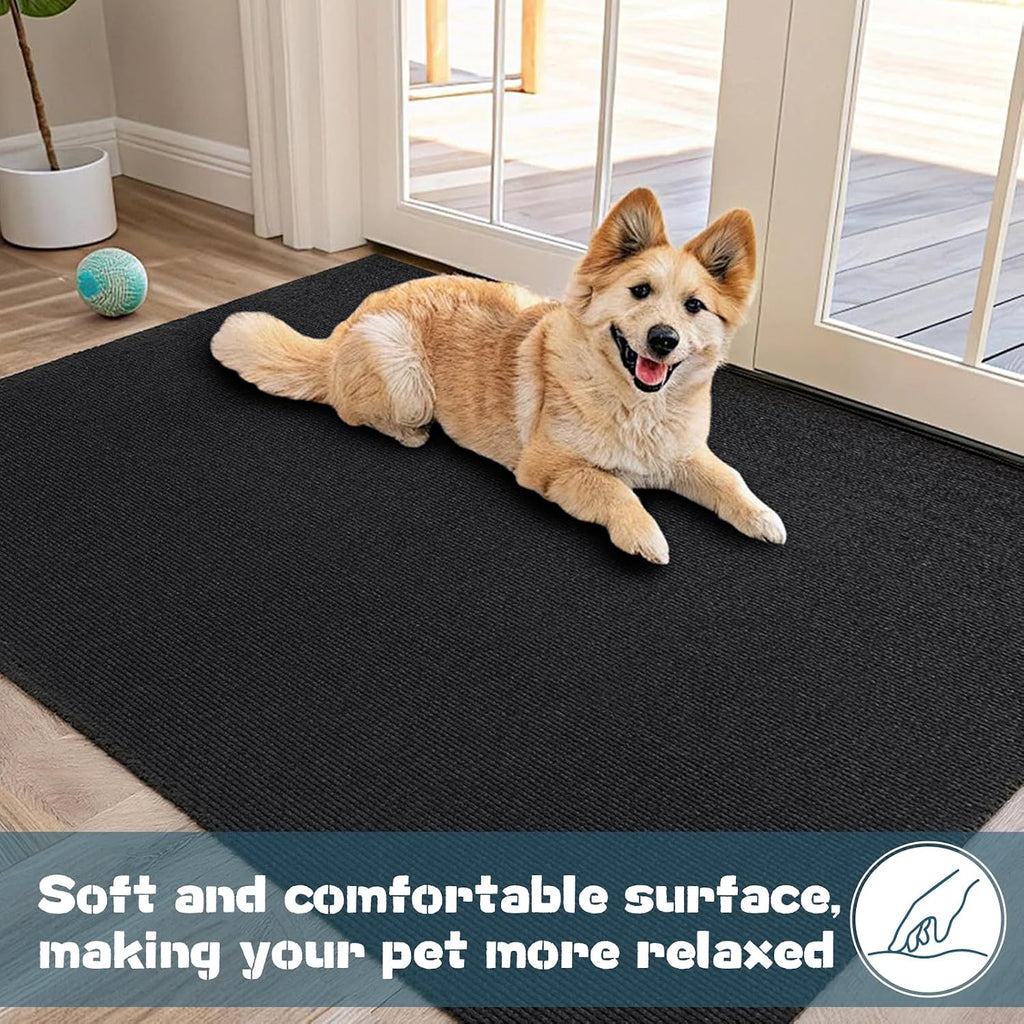 Side profile of Wibeelee 0.23 inch thin pet mat