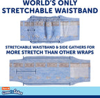 Hartz disposable male dog wraps with flashdry gel technology features