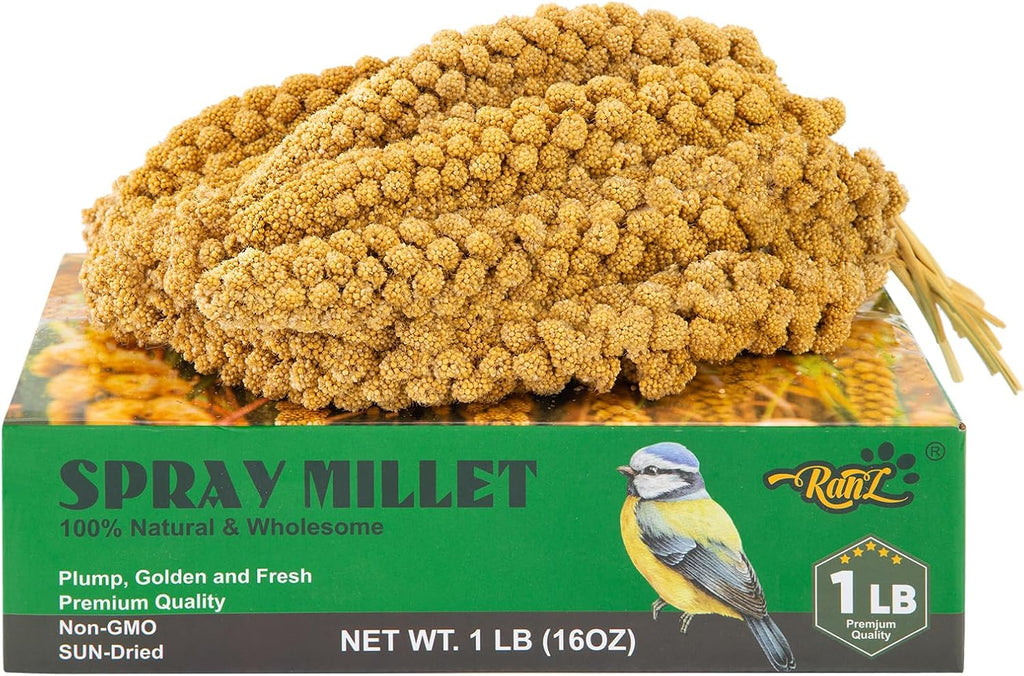 Five pound bulk packaging of premium spray millet