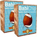 BabiChip Coconut Chip Substrate for Reptiles 12 Quart Loose Small Sized Coco Husk Chip Bedding for Ball Pythons, Other Snakes, Tortoises, Geckos, Frogs, or Lizard Terrarium Tanks - Image 9