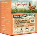 Joyprotyn Dried Black Soldier Fly Larvae 5 pound bag front view high protein poultry feed