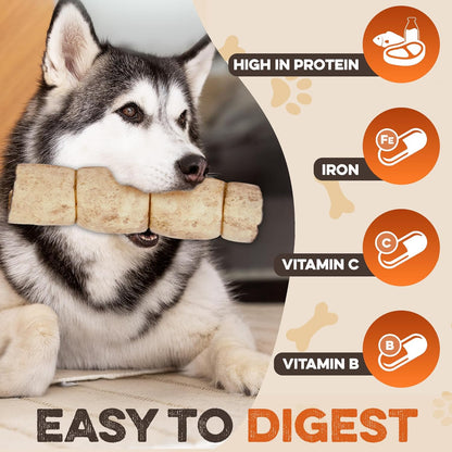 Imported USA premium pet treats for plaque and tartar reduction.