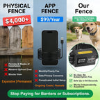 Safehalo smart satellite pet boundary system user interface guide display