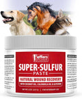 Jeffers Super Sulfur Natural Healing Paste 8 Ounce jar front view