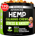 Grateful Pawz Hemp Calming Chews for dogs front view packaging.