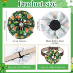 Sweetude puppy bows slides attachment close up highlighting the premium threaded ribbon material