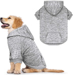 Dog Sweaters for Large Dogs Dog Hoodie Fleece Sweater Soft Clothes Sweatshirt with Pocket Hoodie for Large Dogs(Black&XXL) - Image 13