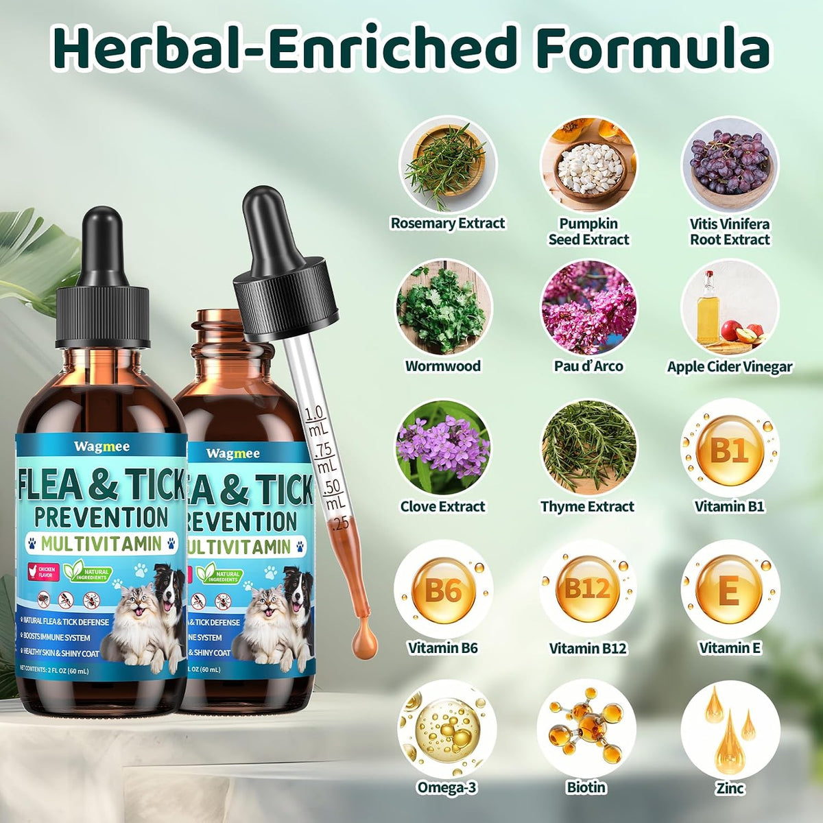 Dog and cat oral health multivitamin application guide
