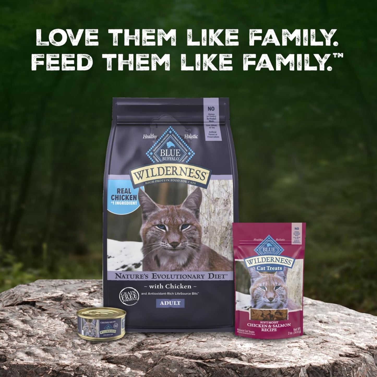 Blue Buffalo Wilderness with Chicken Natural High-Protein Grain-Free Dry Food for Adult Cats, Real Chicken First, Antioxidant-Rich LifeSource Bits Support Immunity, Promotes Strong Muscles, 9.5 lbs. - Image 10