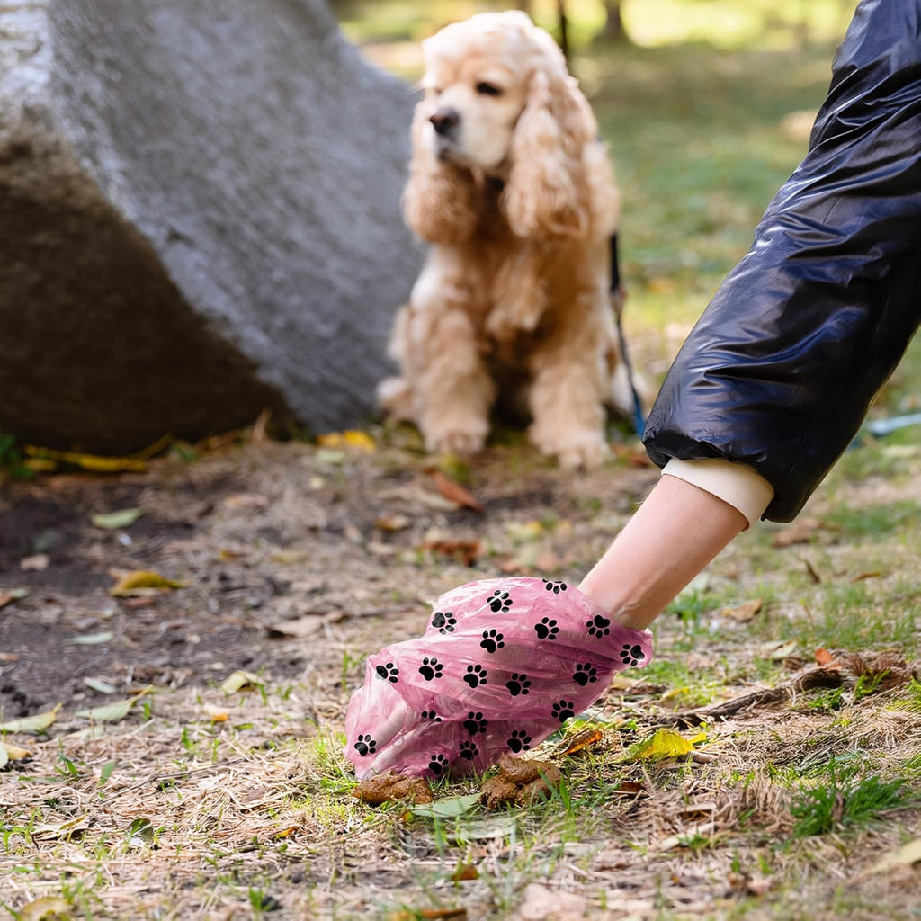 Dyforce six hundred count large pet litter bags for outdoor walks.
