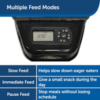 Slow feed setting demonstration on PetSafe automatic portion control feeder