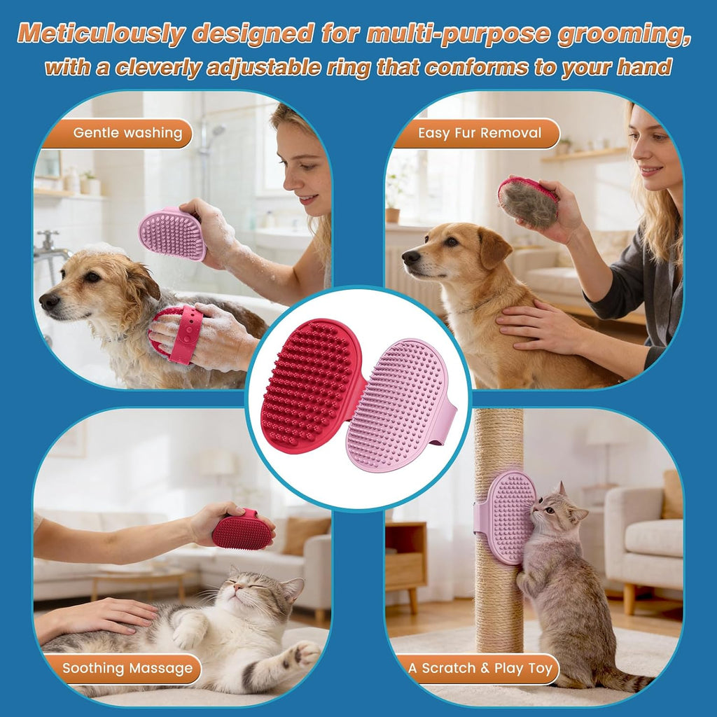 MIYIJHY pet bathing and grooming set full contents spread