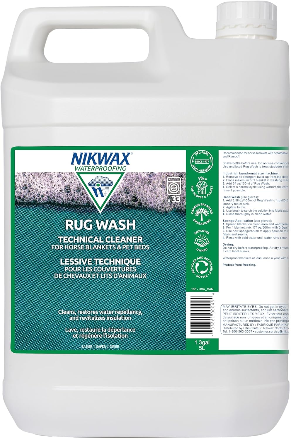Nikwax Rug Wash, 1L - Image 10