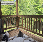 Junflying balcony protection net package contents and installation accessories