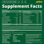Gruns Adult Greens Gummies & Daily Multivitamin, Prebiotic Fiber, 28 ct - Image 9