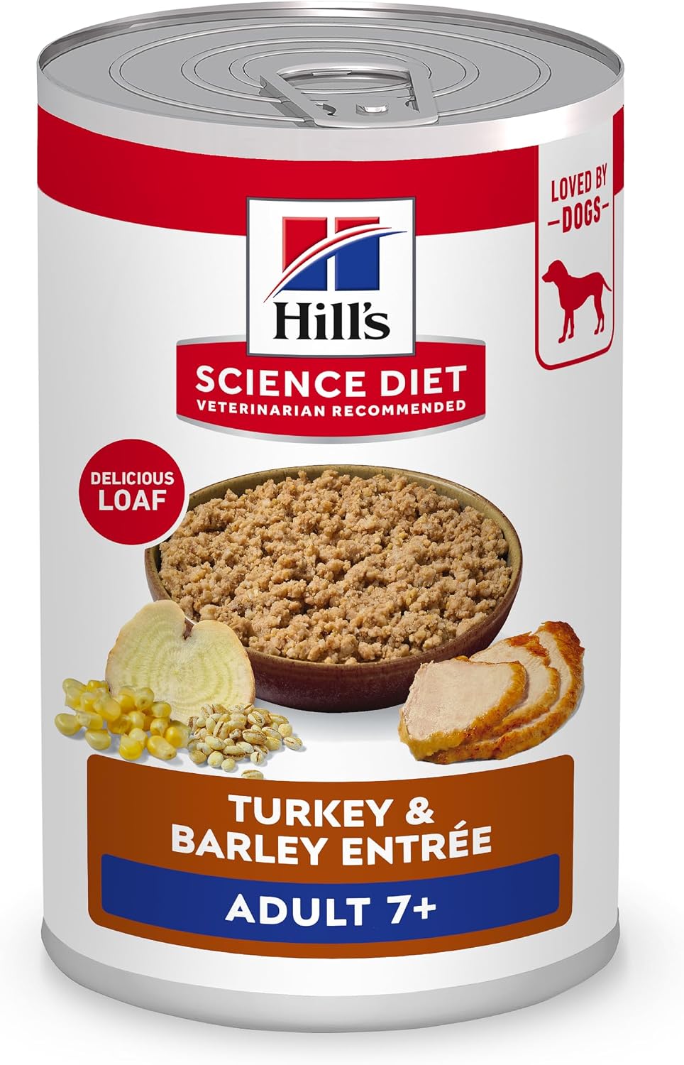 Hill's Science Diet Adult 7+ Wet Dog Food, Beef & Vegetables, 12.8 oz. Cans, 12-Pack - Image 13