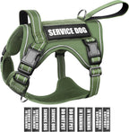 WINSEE Tactical Dog Harness, No Pull Dog Harness for Medium Large Dogs with Handle & Molle, Military Service Dog Vest Harness in Training Pet Harness for Small Dogs - Image 11