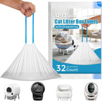 Ginkgo automatic cat litter box waste liners packaging front view