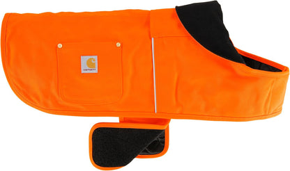 Carhartt Firm Duck Dog Chore Coat, Insulated Weather Resistant Jacket for Cold and Windy Conditions, Carhartt Brown, Small - Image 9