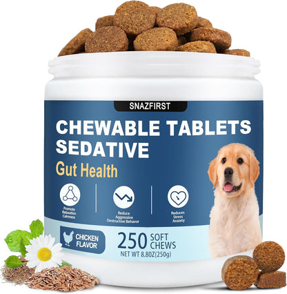 Calming Chews for Dogs Anxiety Relief, Dog Calming Chews-Anxiety and Stress Relief Treats Melatonin Bites Sleep Aid Calm Dog with Noise,Thunder,Barking,Separation(Chicken Flavor, 150 Chews) - Image 10