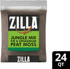 Zilla Pet Reptile Terrarium Substrate Bedding, Jungle Mix, for Frogs, Rainforest Geckos, Toads and Snakes, 24 Quart - Image 9