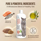 High calorie booster for cats with Omega 3 and Omega 6 salmon oil benefits