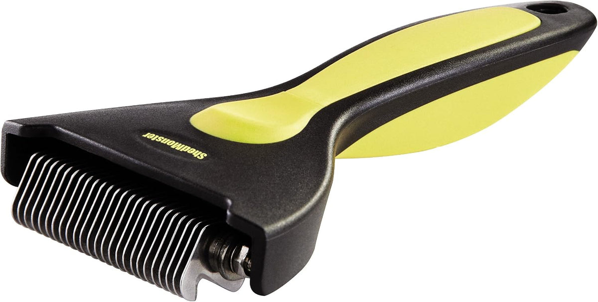 Kerbl Oster ShedMonster grooming brush ready for dog and cat care