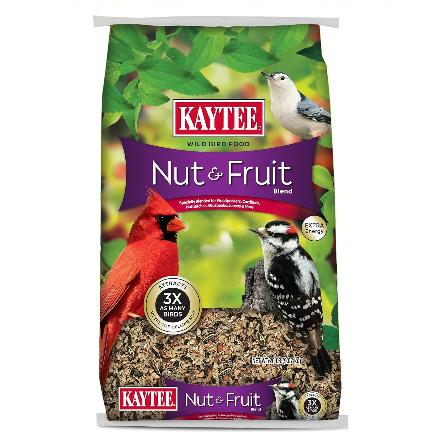 Kaytee Nut & Fruit Wild Bird Seed, 5 lb - Image 13