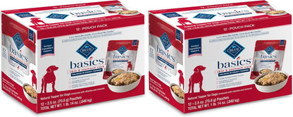 Blue Buffalo Basics grain-free dog food topper for sensitive stomachs