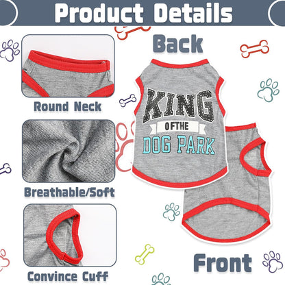 Four piece set of dog clothing for Chihuahua and Yorkie