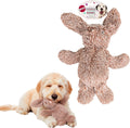 Spot Cuddle Bunnies plush rabbit dog toy front view