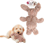 Spot Cuddle Bunnies plush rabbit dog toy front view