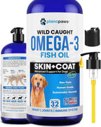 Omega 3 Fish Oil for Dogs - Better Than Salmon Oil - Dog Fish Oil Supplement to Reduce Shedding & Itching - Supports Joints, Brain, and Heart Health - Skin and Coat Supplement - Liquid Fish Oil - Image 10