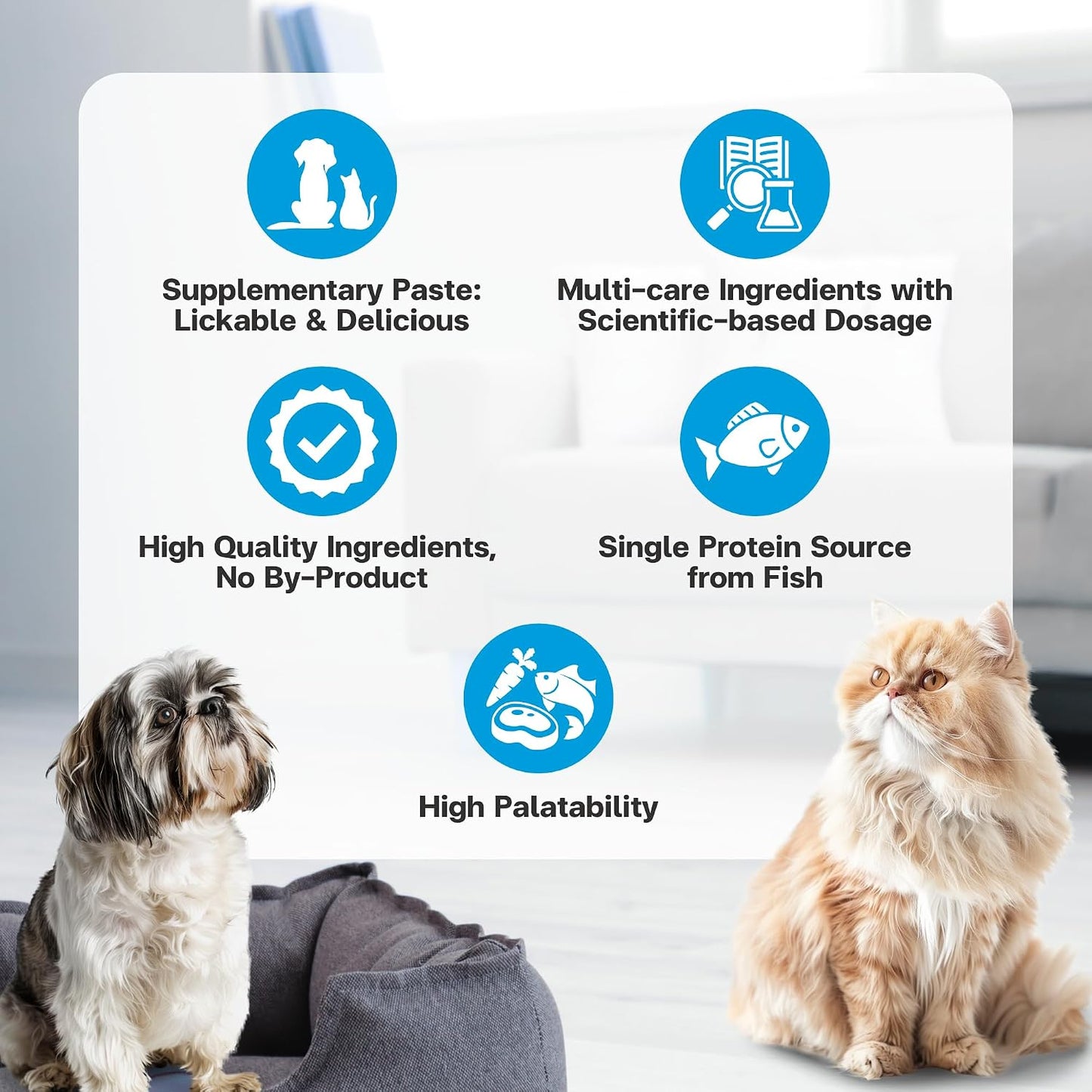 Veterinarian formulated cat multivitamin paste texture
