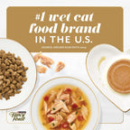 Fancy Feast premium cat treat ingredients label