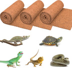 ZeeDix 10 Pcs Reptile Carpet, 12X12 inch Natural Coconut Fiber Liner Mat Flooring Accessories for Reptile Tank - Bearded Dragon Tortoise Lizard Turtle Snake Leopard Gecko Substrate Bedding - Image 11