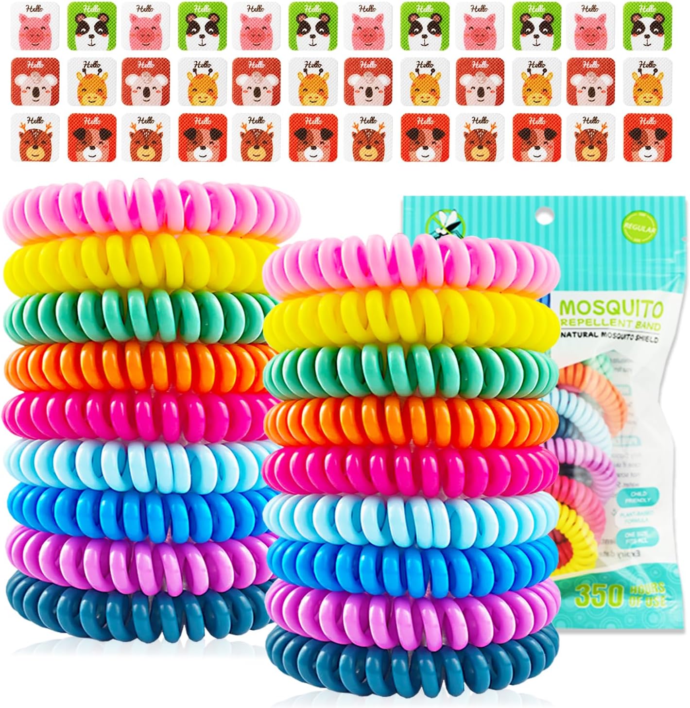 BuggyBands mosquito repellent bracelets front view package
