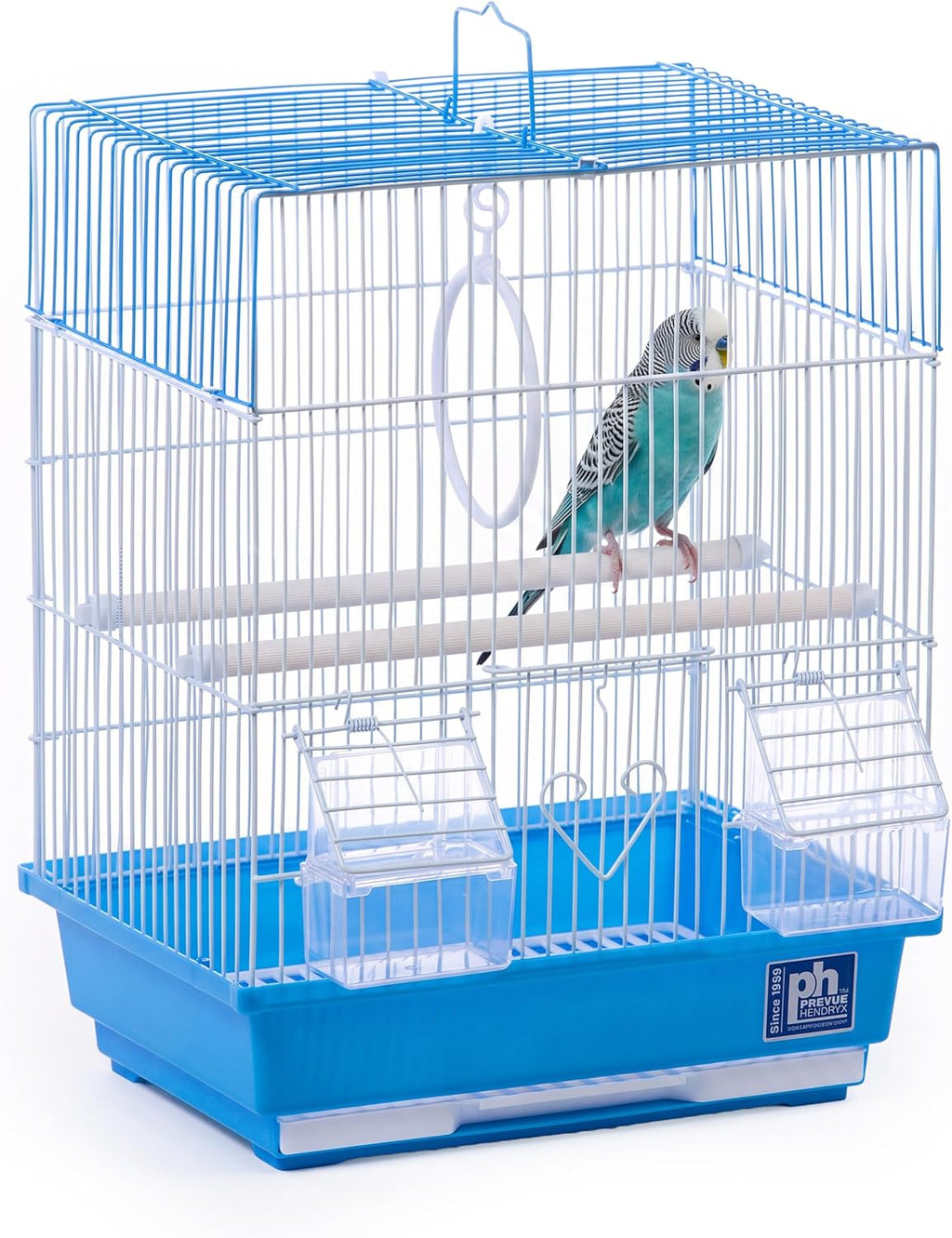 Prevue Pet Products Parakeet Square Roof Bird Cage with Handle - Image 3