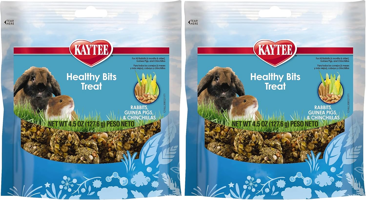 Kaytee healthy bits four point five ounce pouch for rabbit training