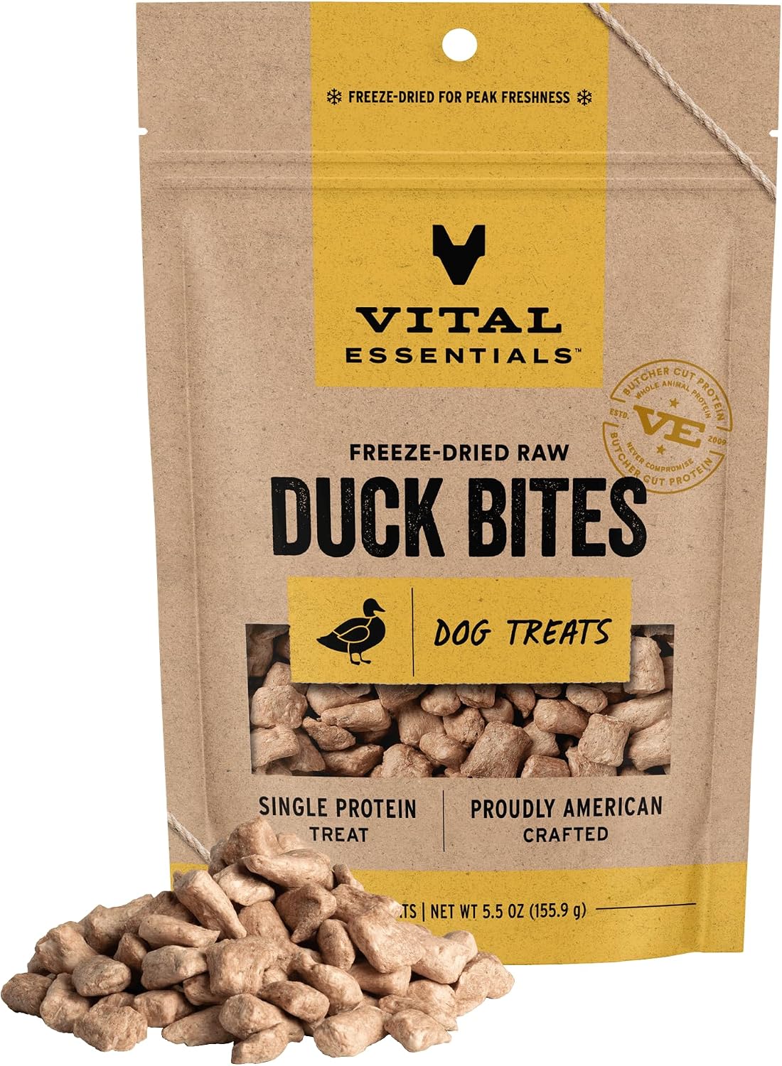 Vital Essentials Freeze Dried Dog Treats | Salmon Bites, Single Protein | Premium Quality | Grain Free Training Treats for Dogs, 2.5 oz Bag - Image 13
