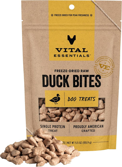 Vital Essentials Freeze Dried Dog Treats | Salmon Bites, Single Protein | Premium Quality | Grain Free Training Treats for Dogs, 2.5 oz Bag - Image 13
