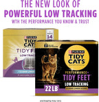 Close up of Tidy Feet cat litter granule texture
