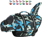 Dogcheer Dog Life Jacket, Cute Shark Dog Life Vest for Swimming Boating with Superior Buoyancy and Rescue Handle, Adjustable Puppy Floating Swim Vest for Small Medium Large Dogs - Pool Blue, XS - Image 14