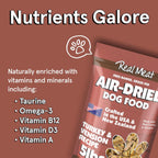 Authentic TRMC real meat dog food five pound bag for all life stages