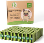 Greener Walker dog poop bags front view eco friendly pet waste rolls