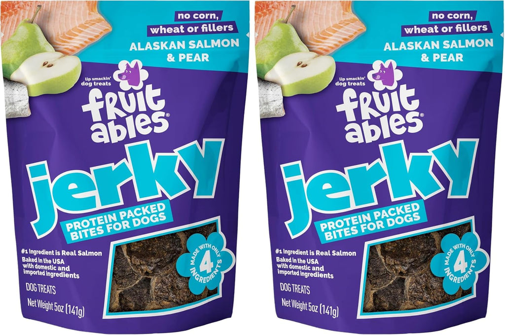 Fruitables Whole Jerky Bites, Healthy Dog Treats, Puppy Essentials, Jerky Dog Treats, Made in the USA, No Artificial Ingredients, Grilled Bison & Apple Flavor, 5oz - Image 12