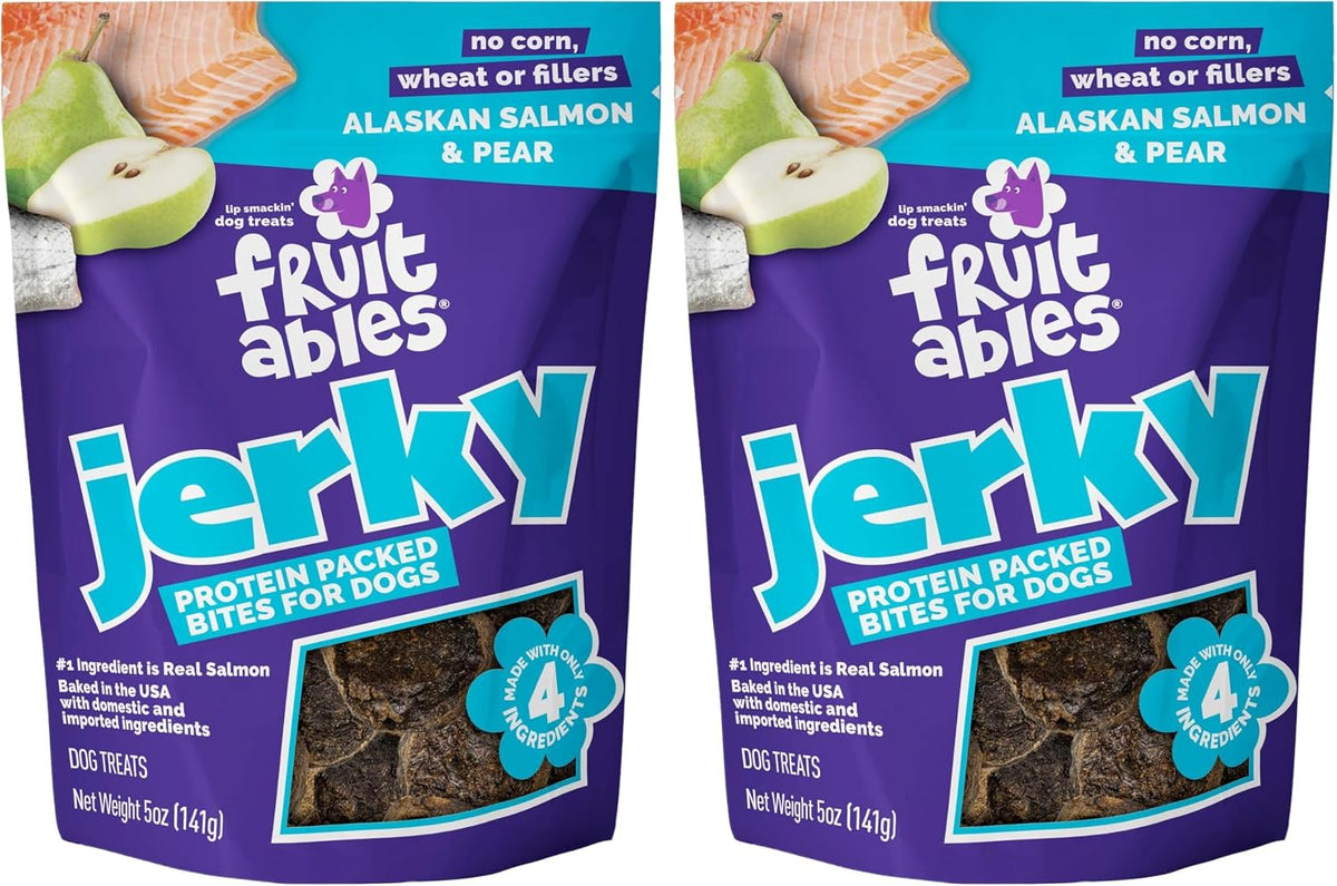 Fruitables Whole Jerky Bites, Healthy Dog Treats, Puppy Essentials, Jerky Dog Treats, Made in the USA, No Artificial Ingredients, Grilled Bison & Apple Flavor, 5oz - Image 12