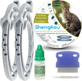 ShengKou natural flea and tick collar for cats front view