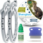 ShengKou natural flea and tick collar for cats front view