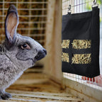 Frienda chinchilla hay dispenser hanging view